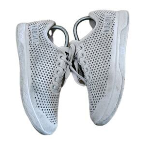 NOBULL Knit Runner Diamond Mesh Soft Gray Sneakers Shoes Womens 9 Men's 7.5